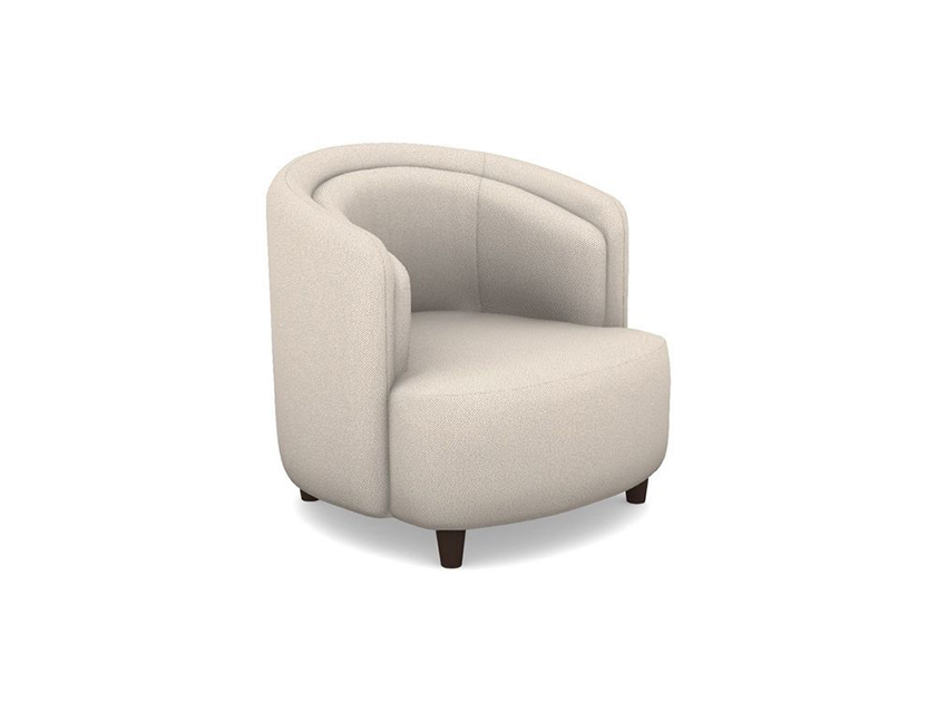 Chair in Two Tone Plain Biscuit